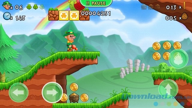 Game hành động phiêu lưu kiểu Mario