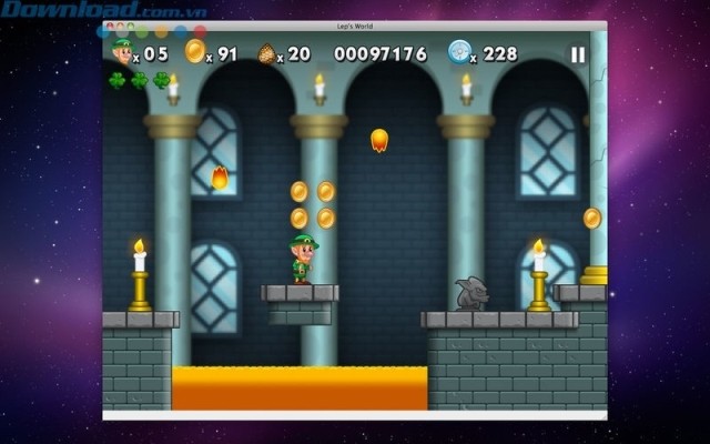 Nhiều cấp độ thú vị và đồ họa game đẹp tuyệt