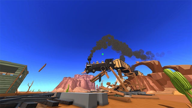 Let It Boom là trò chơi đâm xe phá hủy công trình trong thế giới sandbox tưởng tượng