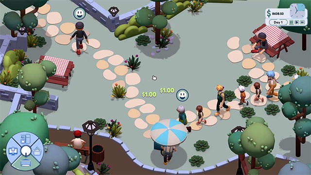 Quản lý xe bán kem cưng xỉu trong game Let It Chill