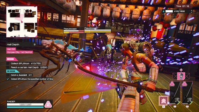 Chiến đấu với quái vật để tìm kiếm SPLithium