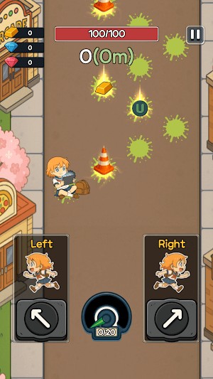 Tránh vô số chướng ngại trên đường