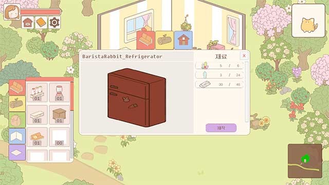 Thu thập nguyên liệu, chế tạo đồ nội thất và trang trí ngôi nhà