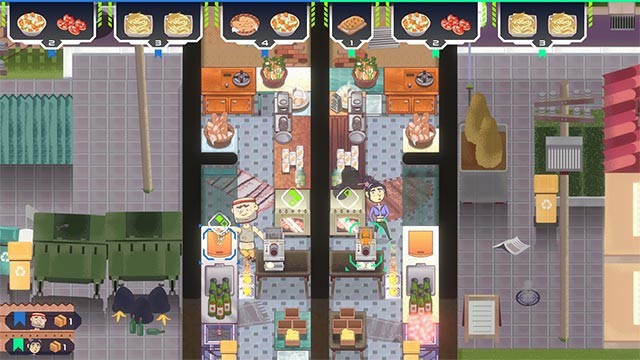 Hợp tác trong nhóm 2-4 người để cùng nhau nấu ăn và giải cứu thế giới