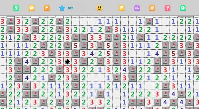 Let's Minesweeper là trò chơi dò mìn dành cho 10.000 người chơi online