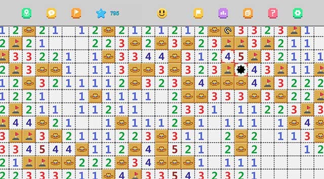 Lối chơi của Let's Minesweeper vẫn giữ nguyên quy tắc của trò chơi Minesweeper kinh điển