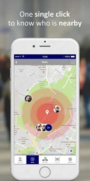 Chỉ cần một thao tác để nắm bắt ai đang ở gần bạn