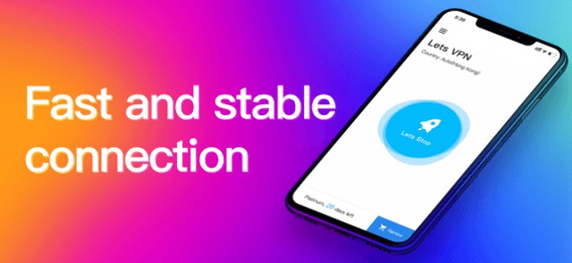 LetsVPN giúp kết nối Internet của bạn nhanh và ổn định