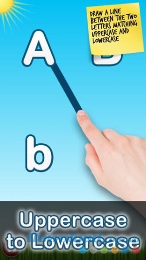 Letter Quiz cho iOS dạy bé viết hoa