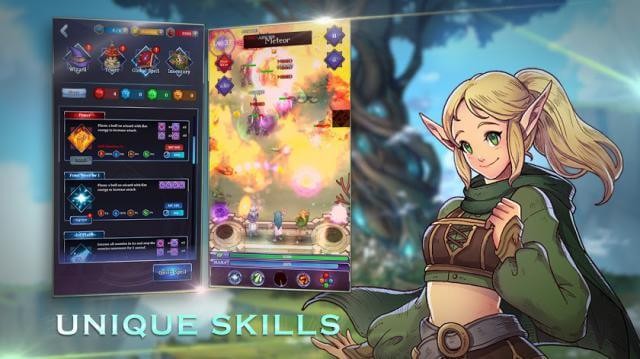 Vô số kỹ năng độc đáo để trang bị cho nhân vật của bạn