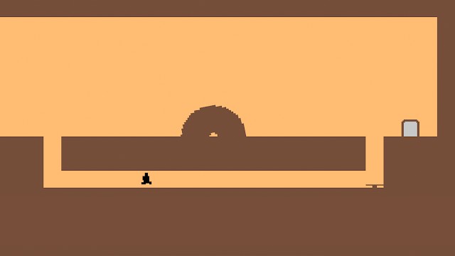 Mục tiêu của bạn là tới được chỗ cánh cửa và thoát khỏi level