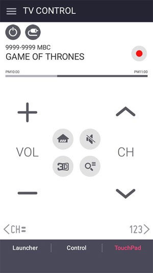 LG TV Plus cho iOS điều khiển tivi