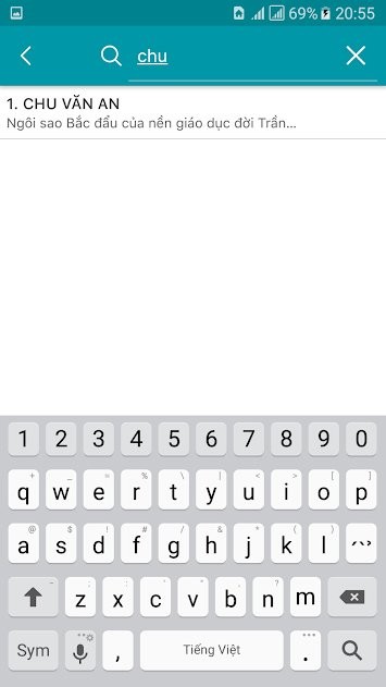 Tìm kiếm thông tin lịch sử, danh nhân Việt Nam