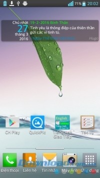 Giao diện Lịch Việt Nam