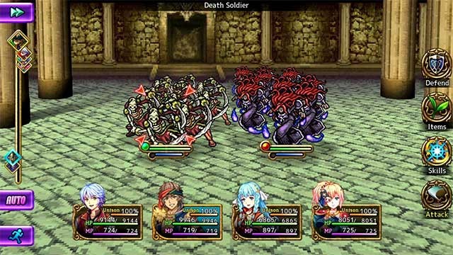 Chống lại đám quái vật trong các trận chiến theo lượt