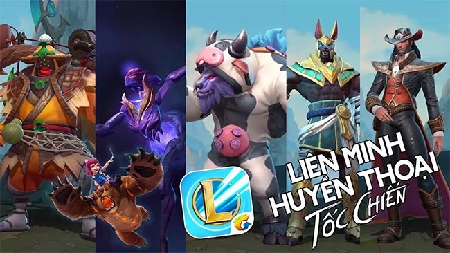 Game hành động chiến thuật Liên Minh Huyền Thoại Mobile