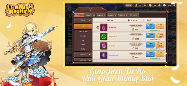 Game Liên Minh Mạo Hiểm cho Android