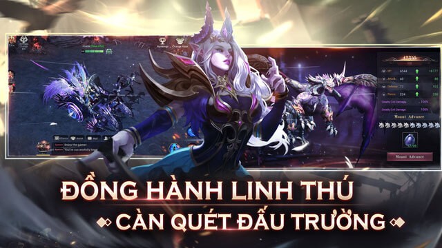 Đồng hành linh thú - Càn quét đấu trường