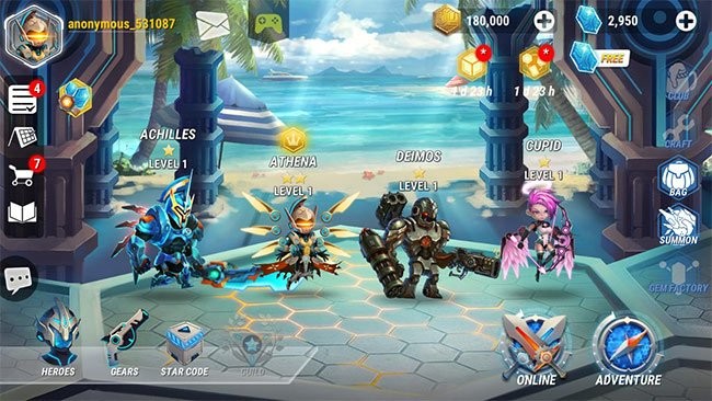 Đội hình chiến đấu trong game Lien quan anh hùng vo lam