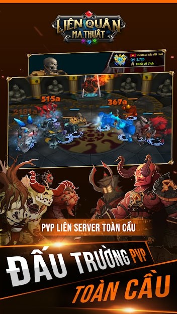 Tính năng PvP toàn cầu