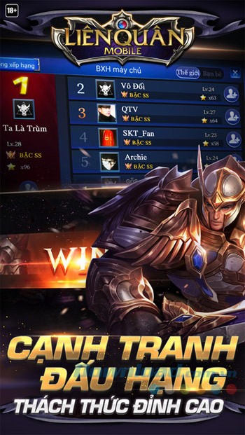 Cạnh tranh với những người chơi khác