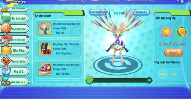 Nâng cấp Tọa Kỵ