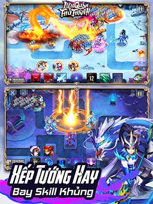 Xếp tướng hay - bay skill khủng