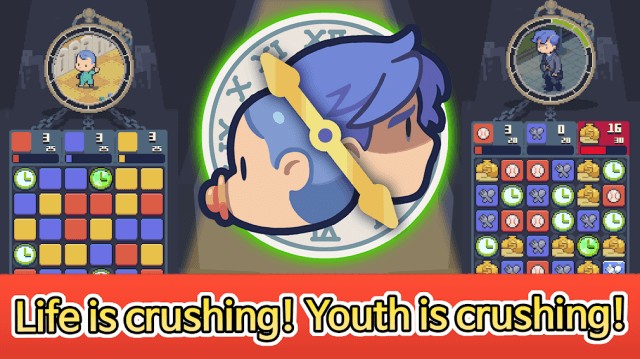 Life Crush Saga là một game mô phỏng cuộc sống kết hợp với match-3