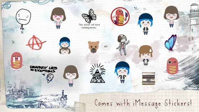 Game đi kèm với gói nhãn dán tuyệt đẹp