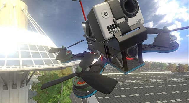 Điều khiển drone 4 cánh