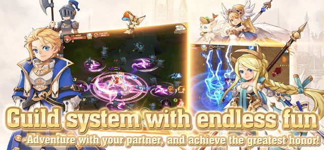 Bắt đầu cuộc phiêu lưu với bạn bè và cùng nhau chiến đấu giành chiến thắng vinh quang