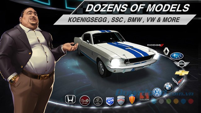 Những mẫu xe đua cực chất trong Light Shadow Racing Online