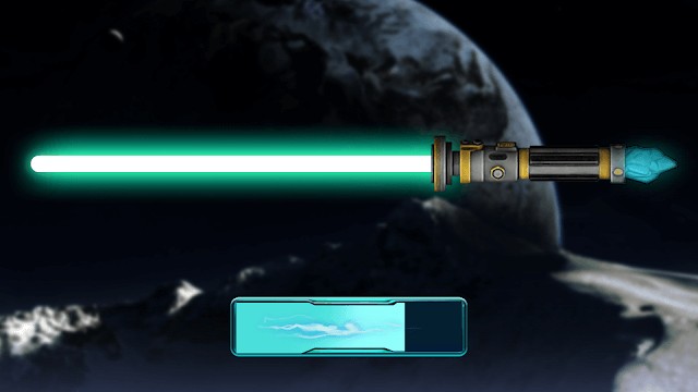 Lightsaber & Sci gun simulator cho bạn sở hữu thanh kiếm ánh sáng thường thấy trong các bộ phim khoa học viễn tưởng