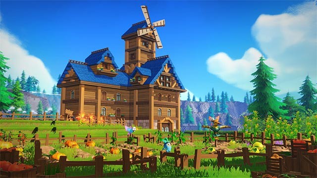 Xây dựng ngôi nhà mơ ước, chế tạo công cụ và làm ruộng với sự trợ giúp của những sinh vật huyền bí
