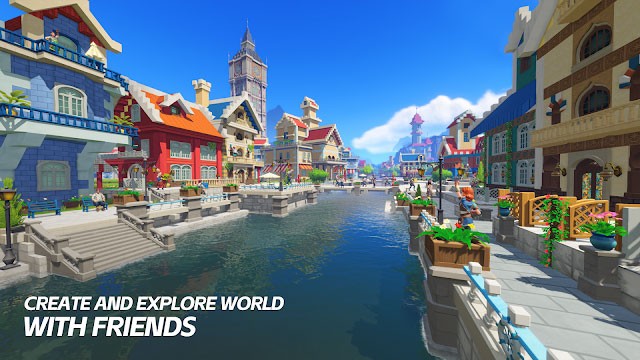 Tạo và khám phá thế giới cùng bạn bè