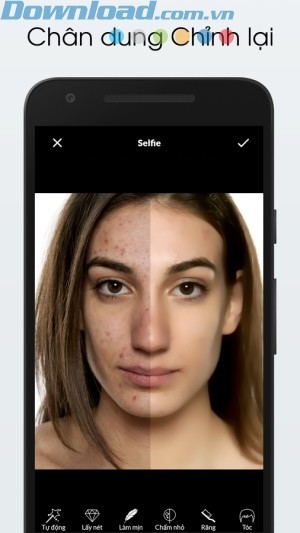 Chỉnh sửa ảnh chân dung