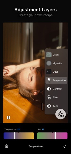 Liit cho bạn tự tạo ra công thức chỉnh ảnh của riêng mình