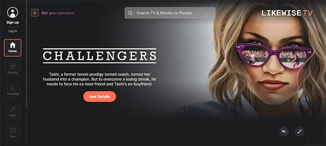 Likewise TV giúp bạn truy cập tất cả các dịch vụ phát trực tuyến ở một nơi duy nhất