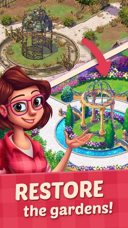 Mang vẻ đẹp trước đây của khu vườn quay trở lại