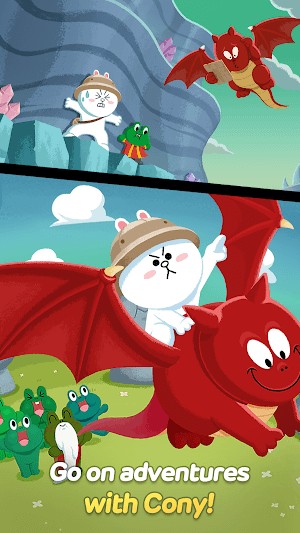 LINE Bubble 2 cho bạn tham gia cuộc phiêu lưu thú vị cùng thỏ Cony