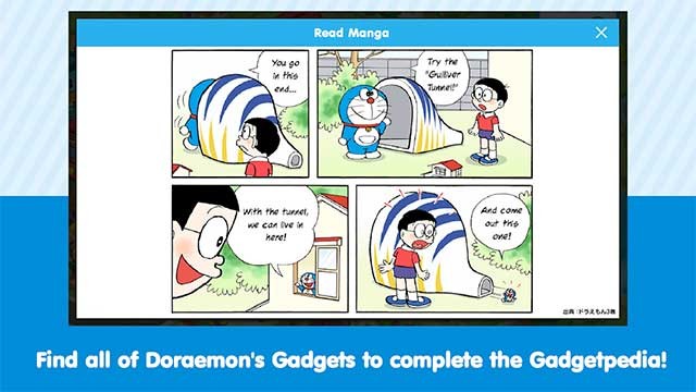 Tìm kiếm các bảo bối thần kỳ của Doraemon