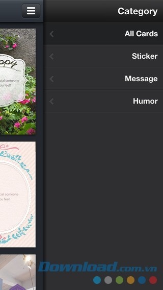 Thiết kế thiệp điện tử đơn giản với LINE Greeting Card