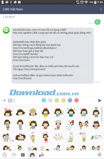 LINE Lite cho Android
