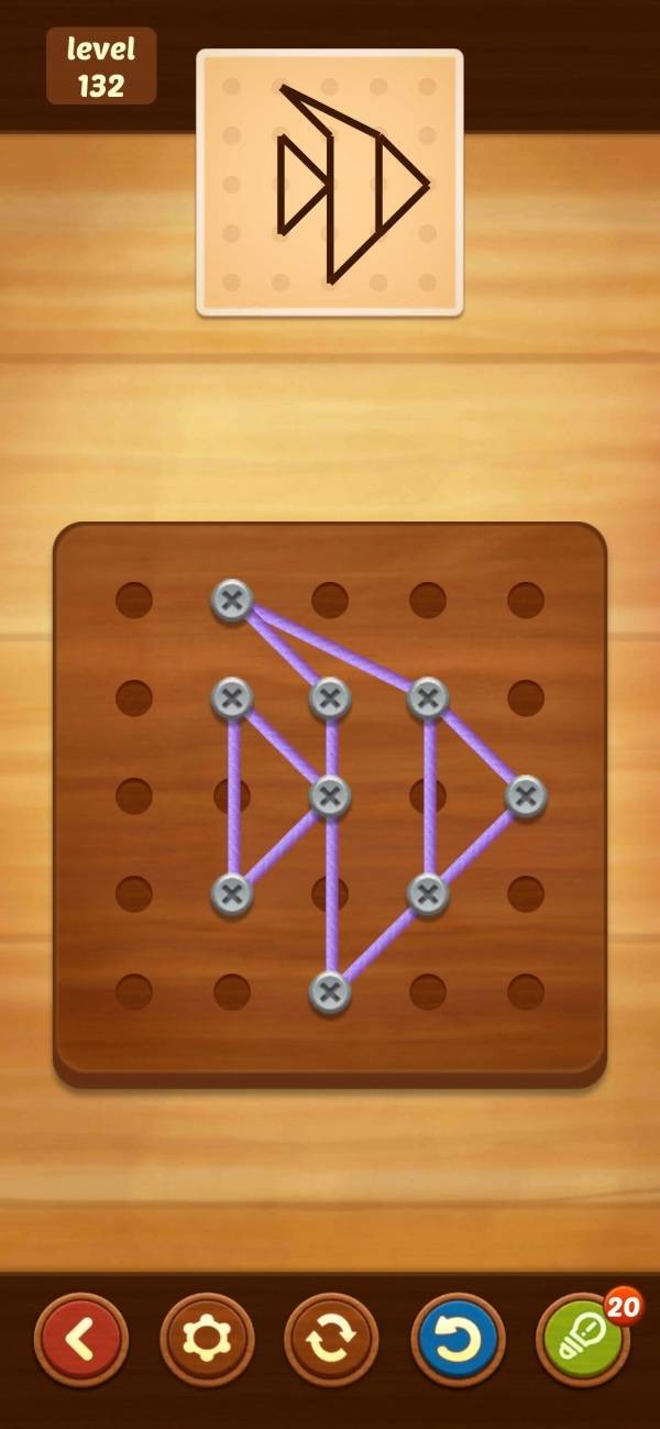 Line Puzzle: String Art cho iOS đa cấp độ chơi