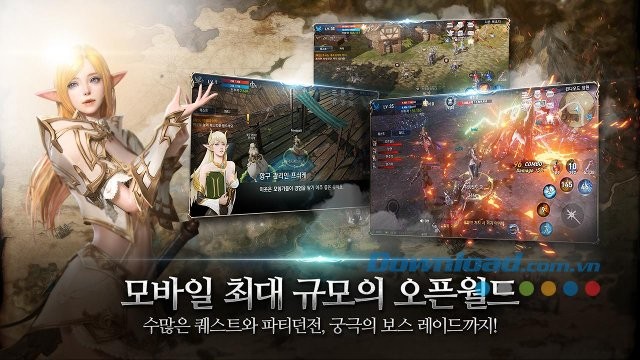 Tùy chọn chủng tộc và lớp nhân vật