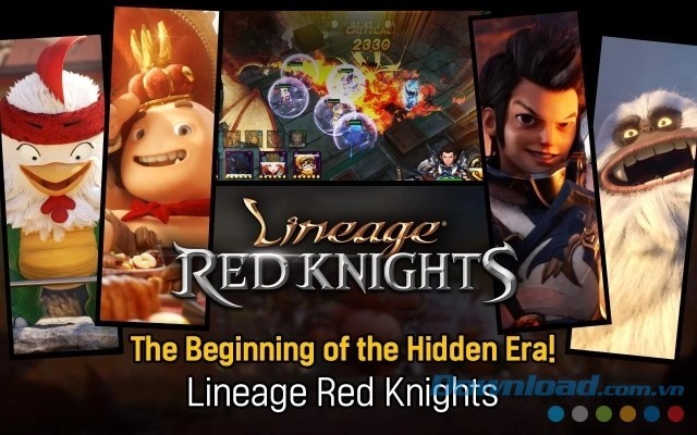 Bước vào một thế giới đầy hấp dẫn của Lineage Red Knights