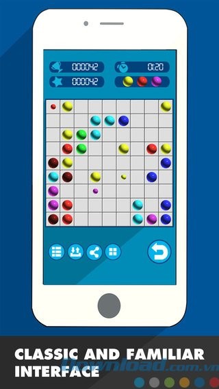 Giao diện quen thuộc