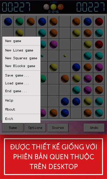 Thiết kế giống Lines 98 trên PC