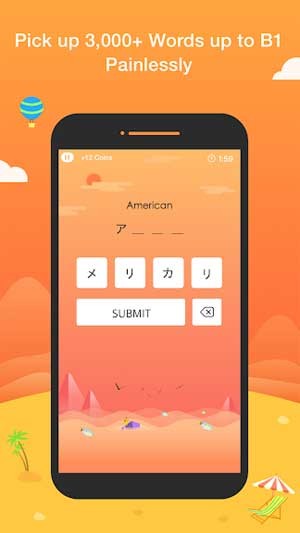 LingoDeer Plus cung cấp hơn 3000 từ vựng thông dụng