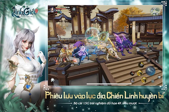 Game Linh Giới 3D - Nhập vai tiên kiếm hiệp